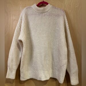 Old Navy Cream Turtleneck Sweater